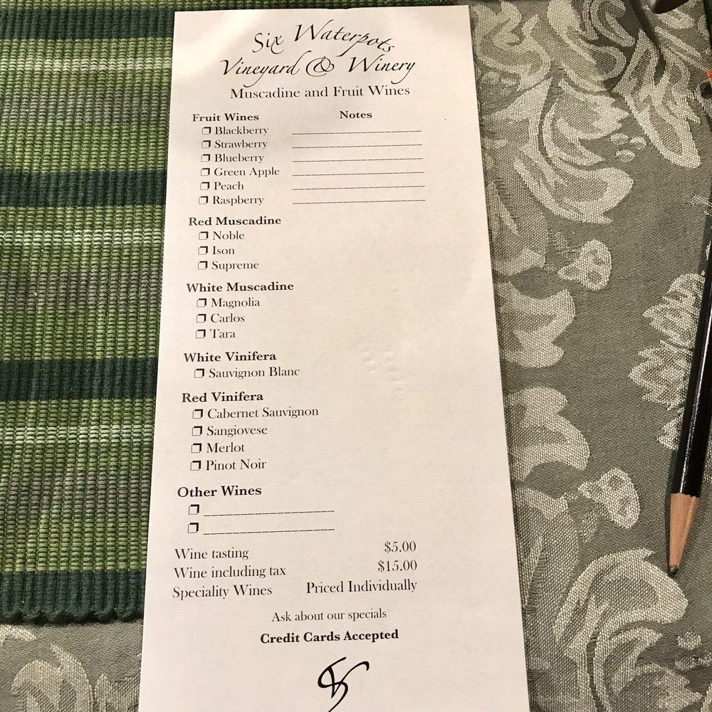 Six Waterpots Vineyard and Winery