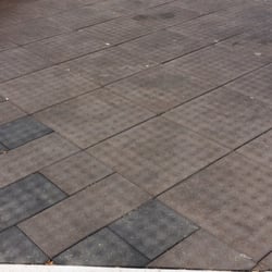 Photo of Paul Moore Park - San Jose, CA, United States. Rubber deck so the kids won't hurt themselves as much when/if they fall down.