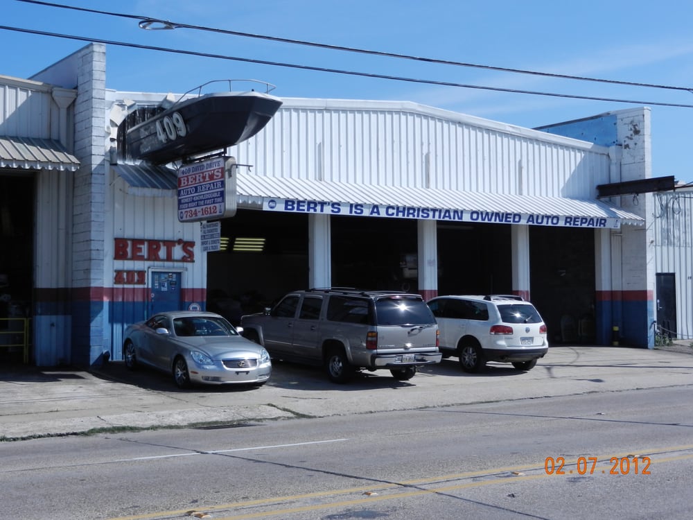 Bert’s Auto Repair Auto Repair 409 David Dr, Metairie, LA Phone