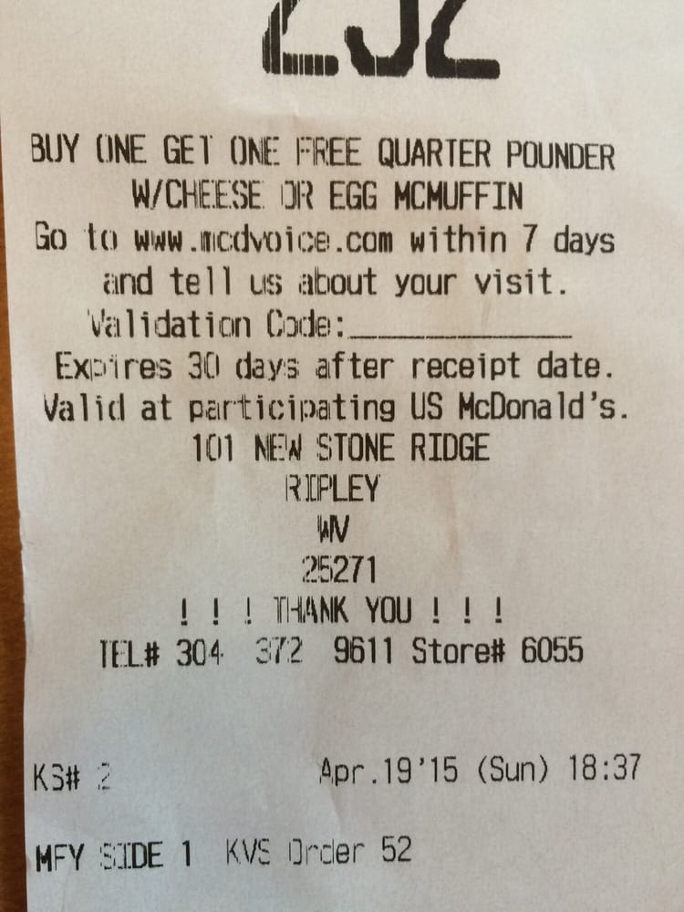McDonald’s 41 Photos Burgers 101 New Stone Rdg, Ripley, WV