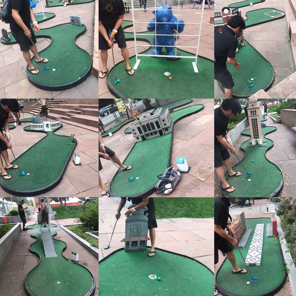 Free mini golf through landmarks of Denver, very cool! - Yelp Free mini golf through landmarks of Denver, very cool! - Yelp