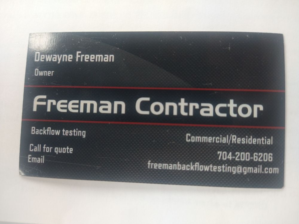 Freeman Contractor