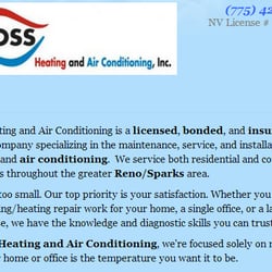 Ross Heating Air Conditioning 18 Reviews Photo Of Ross Heating Air Conditioning Sparks Nv United States