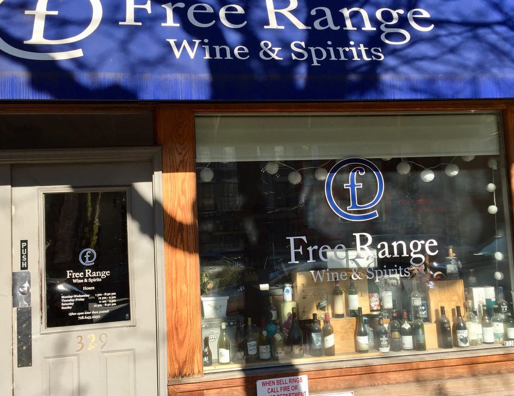 Free Range Wine & Spirits 329 Atlantic Ave, Boerum Hill, Brooklyn, NY