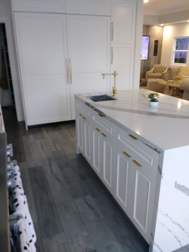 Kitchen Island W Shaker Style Doors Yelp Photo Of Woodley Furniture Cabinetry Los Angeles Ca United States Kitchen