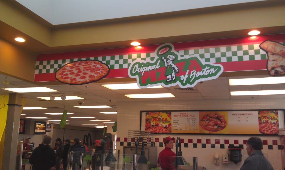 Original Pizza of Boston Pizza Massachusetts Tkpe, Ludlow, MA