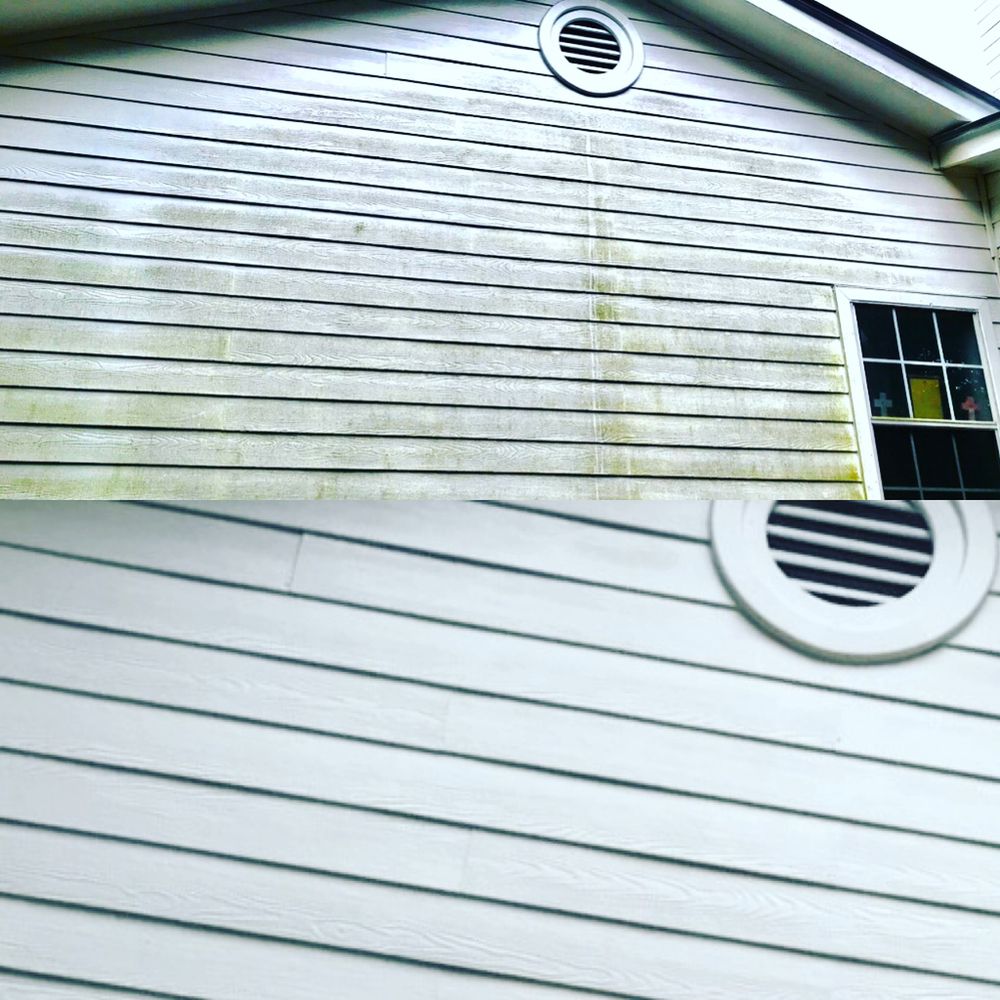 Here Is A Before And After Of House Wash Yelp Here Is A Before And After Of House Wash Yelp