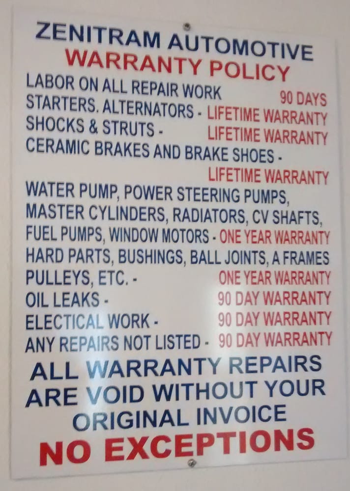 Zenitram Automotive Services