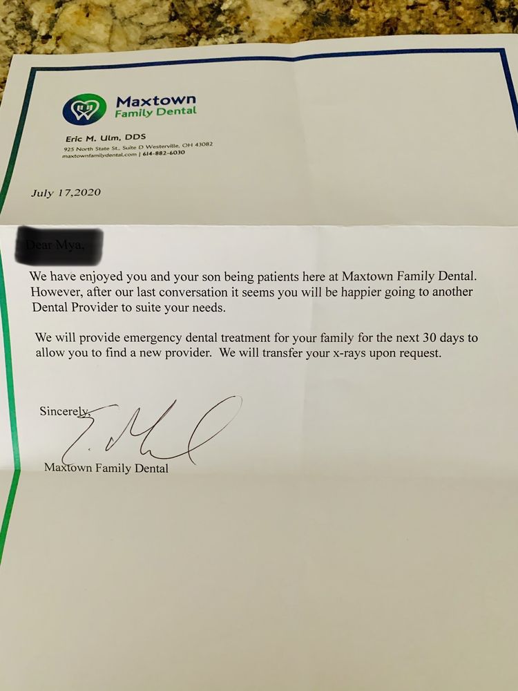image of business Maxtown Family Dental