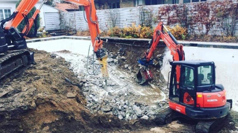 On Site Demolition & Excavation