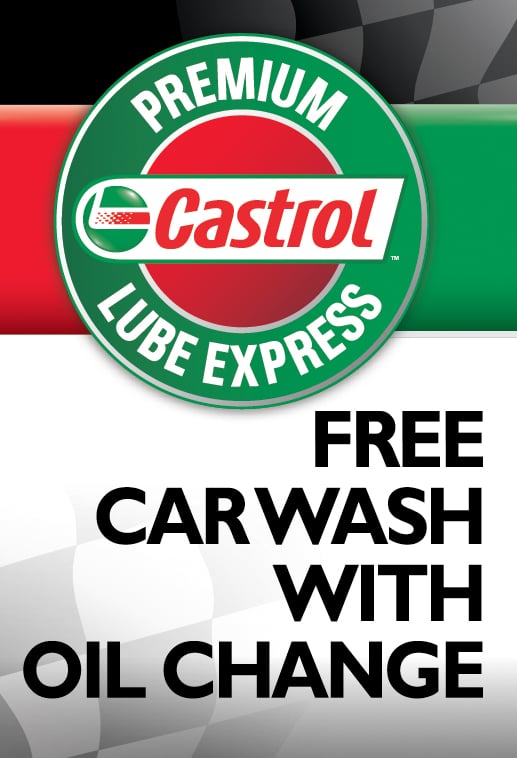 Premium Castrol Lube Express