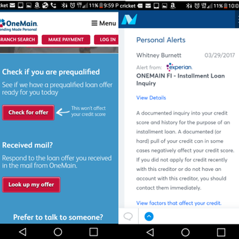 onemain financial loan rates