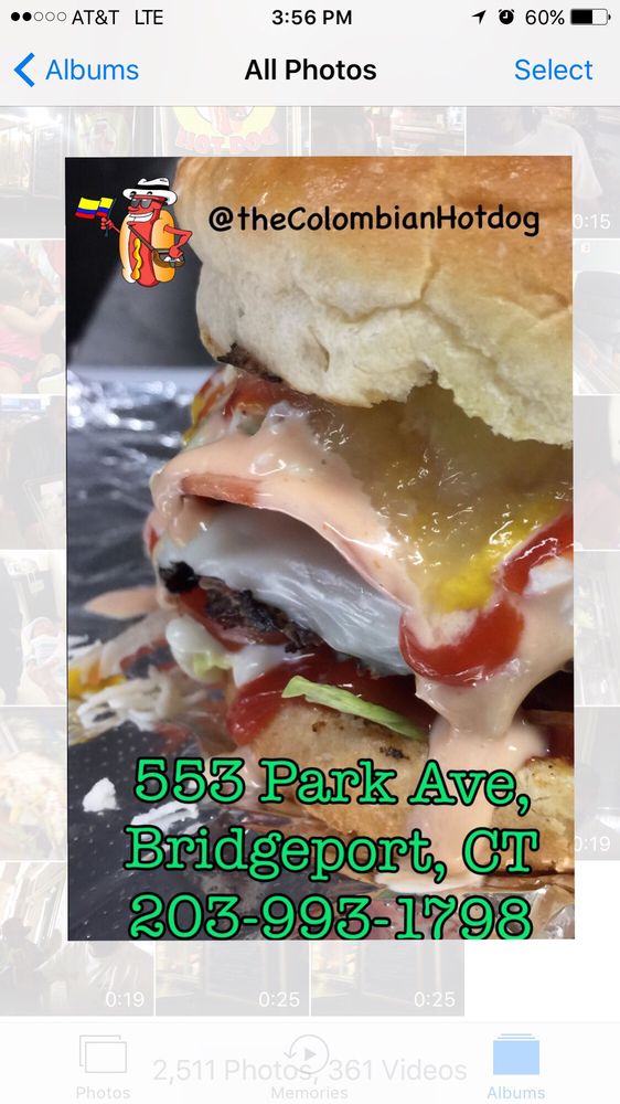 The Colombian hot dog