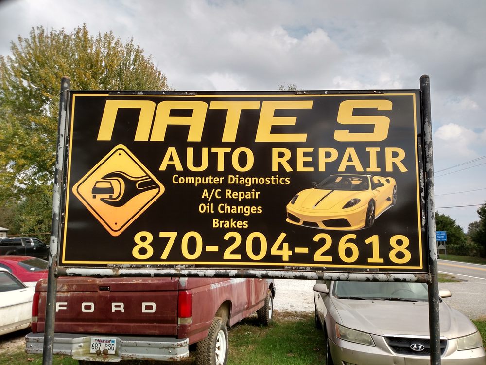 Nate’s Auto Repair Auto Repair 6680 Hwy 7 N, Harrison, AR Phone