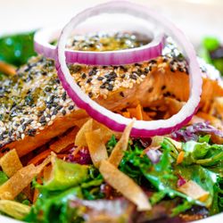 Remington S Seafood Grill 55 Photos 102 Reviews 4580 Photo Of Remington S Seafood Grill Addison Tx United States Sesame Salmon Salad