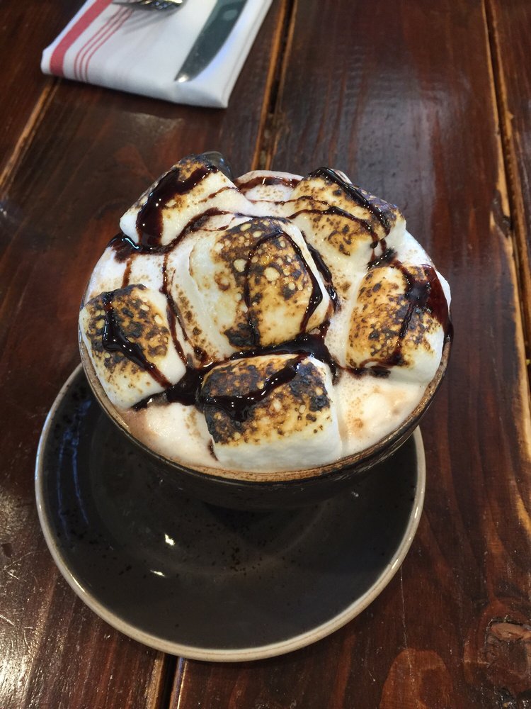 Mocha Cappuccino With Swimming Chard Marshmallows Yelp Photo Of Kitchen Table Henderson Nv United States Mocha Cappuccino With Swimming