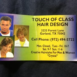 Touch of class phone number Touch Of Class - Kingston - phone number, website, address & opening hours - ON - Hairdressers & Beauty Salons.