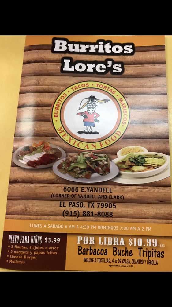 Burritos Lore's