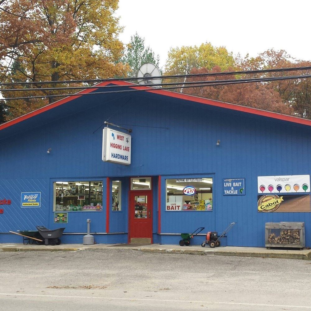 West Higgins Lake Hardware Hardware Stores 4521 W Higgins Lake Dr