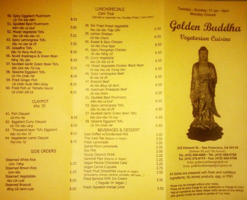 Best chinese restaurants in san francisco for vegetarian options