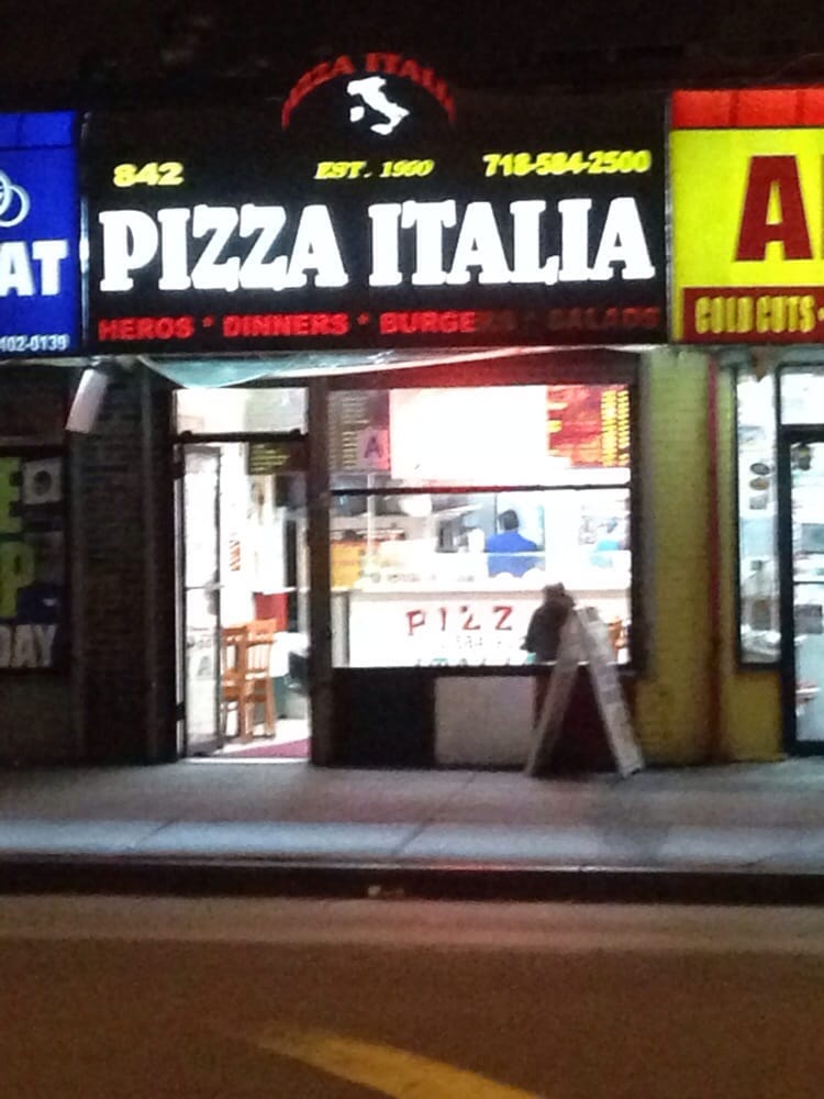 Pizza Italia 10 Reviews Pizza 842 E 180th St, East Tremont, Bronx