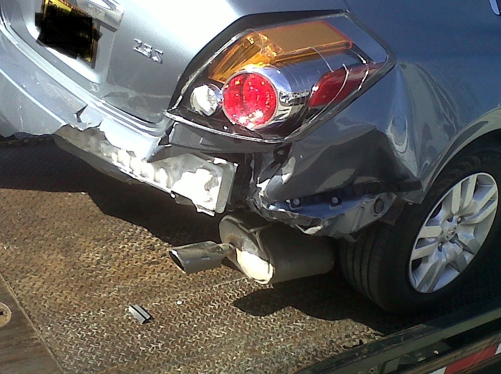 2017 Nissan Altima Rear Ended In A Crash Al And His Crew Defiantly Photo Of Central Auto Body Collision Westchester Yonkers Ny United States