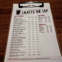 Wild Wings Cafe Gastonia Nc Menu Wild Wings Cafe Gastonia Nc Menu