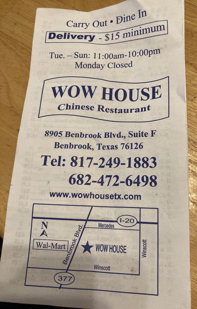 Wow House Chinese Restaurant