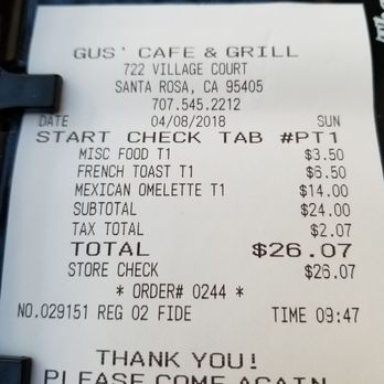 Gus Cafe Grill Santa Rosa Ca Gus Cafe Grill Santa Rosa Ca