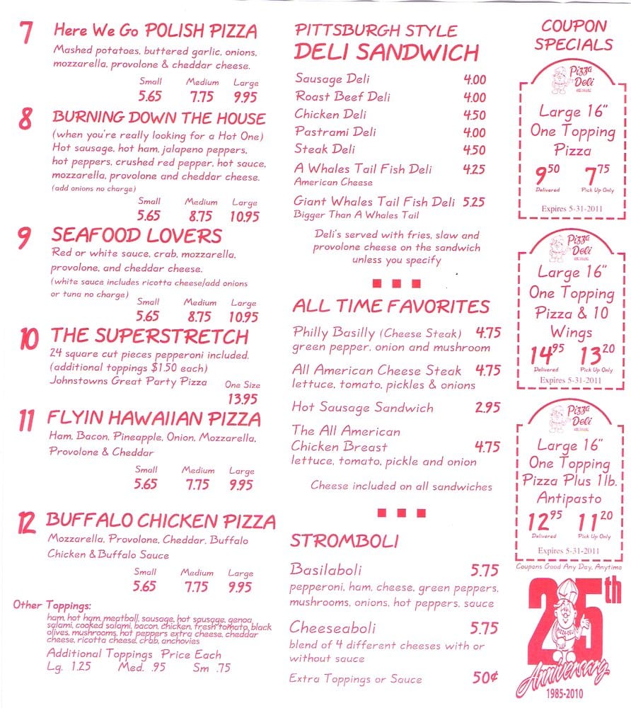 Pizza-Deli Six Pack