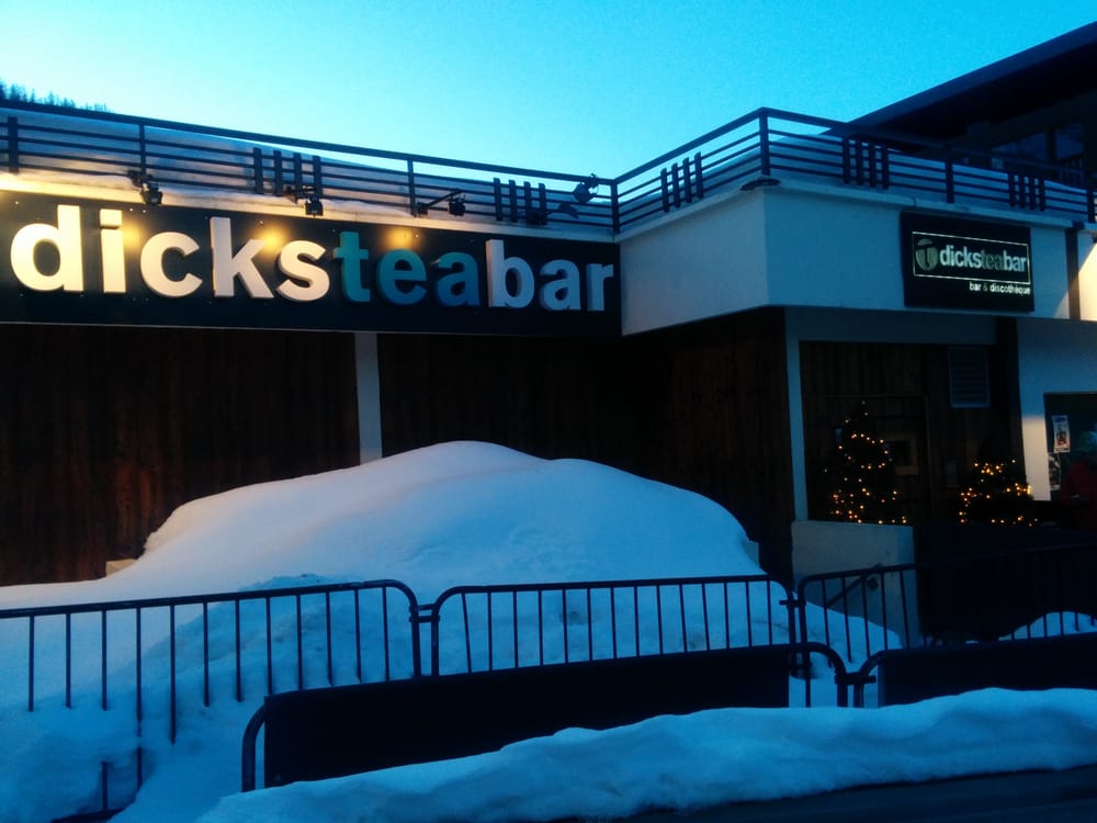 Dick’s Tea Bar Bars Les Crêtes Blanches, Vald'Isère, Savoie