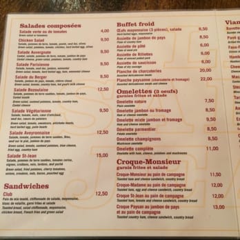 Le Saint Jean 24 Photos 25 Reviews French 23 Rue Abbesses Photo Of Le Saint Jean Paris France Menu 1