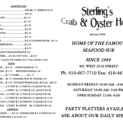 Remington S Restaurant Menu Md Remington S Restaurant Menu Md