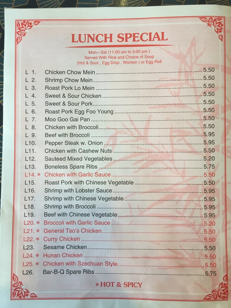 Bamboo House Chinese Restaurant