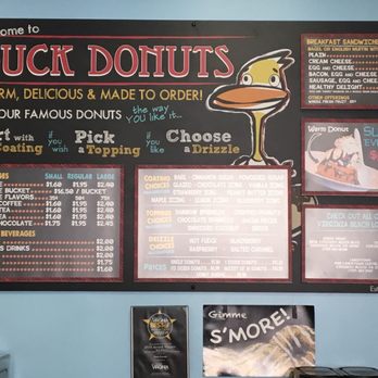 Duck Donuts Virginia Beach Menu Duck Donuts Virginia Beach Menu