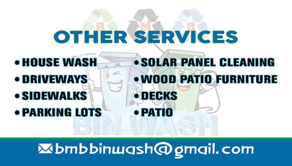 Bmb bin wash