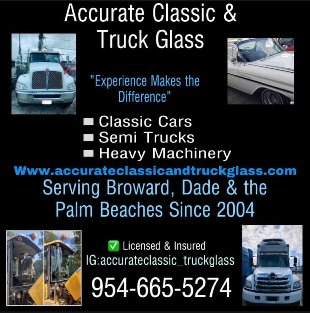 ACCURATE CLASSIC & TRUCK GLASS