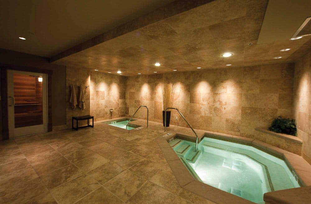 hot tub and cold plunge in locker room of spa Yelp hot tub and cold plunge in locker room of spa Yelp