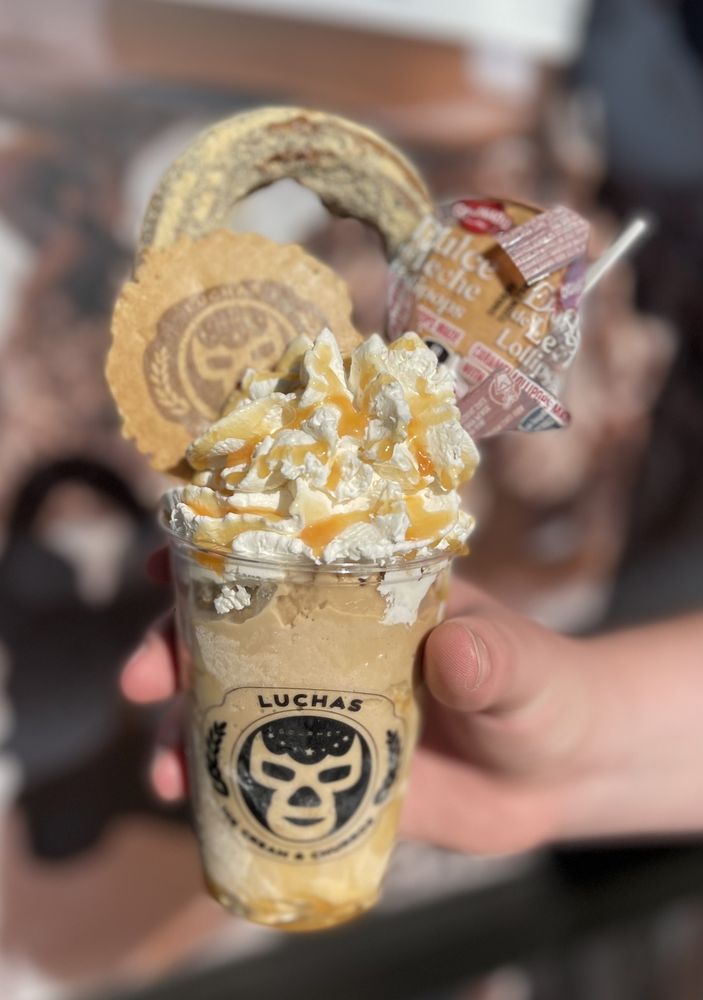 Lucha Libre Ice Cream And Churros