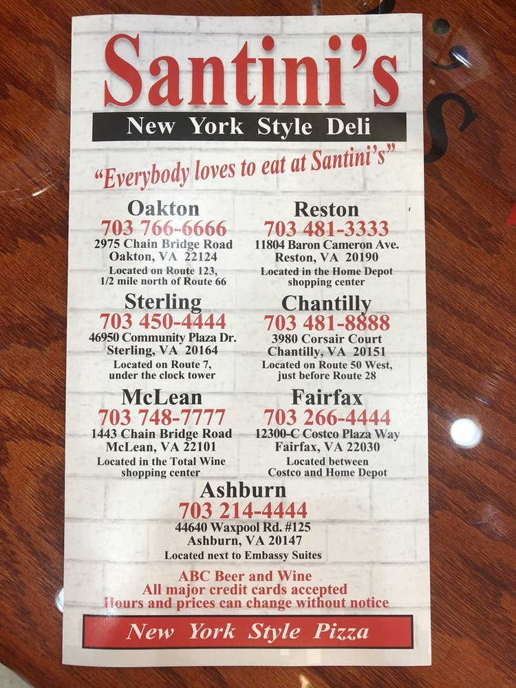 Santini's New York Style Deli