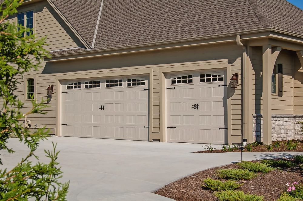 16 Ft Wide By 8 High A Sandstone Carriage Style Door