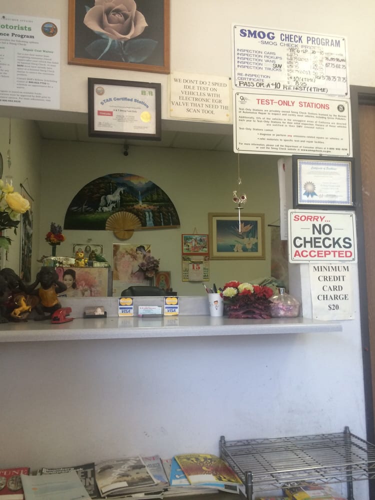 Smog test only coupon san diego