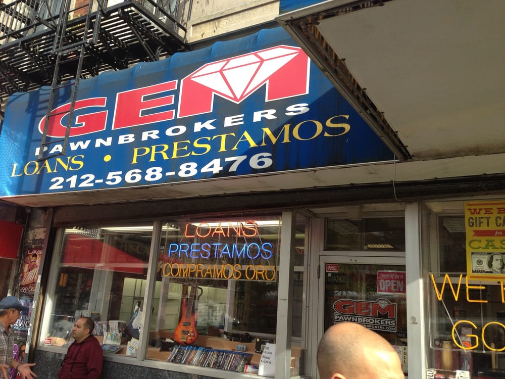 Gem Pawnbrokers Jewelry 1334 St Nicholas Ave, Washington Heights