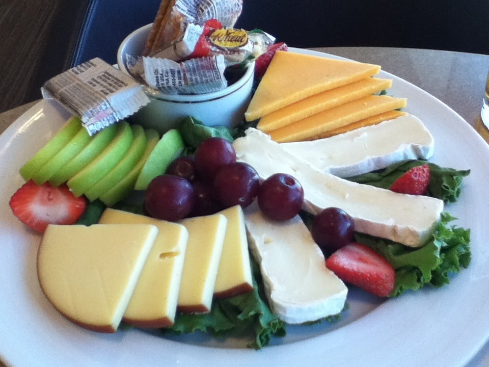 Fruit and cheese plate Yelp
