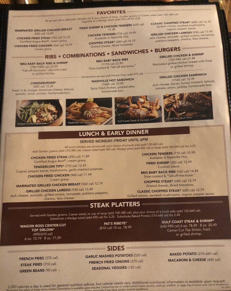 Saltgrass Steakhouse Nutritional Values Blog Dandk