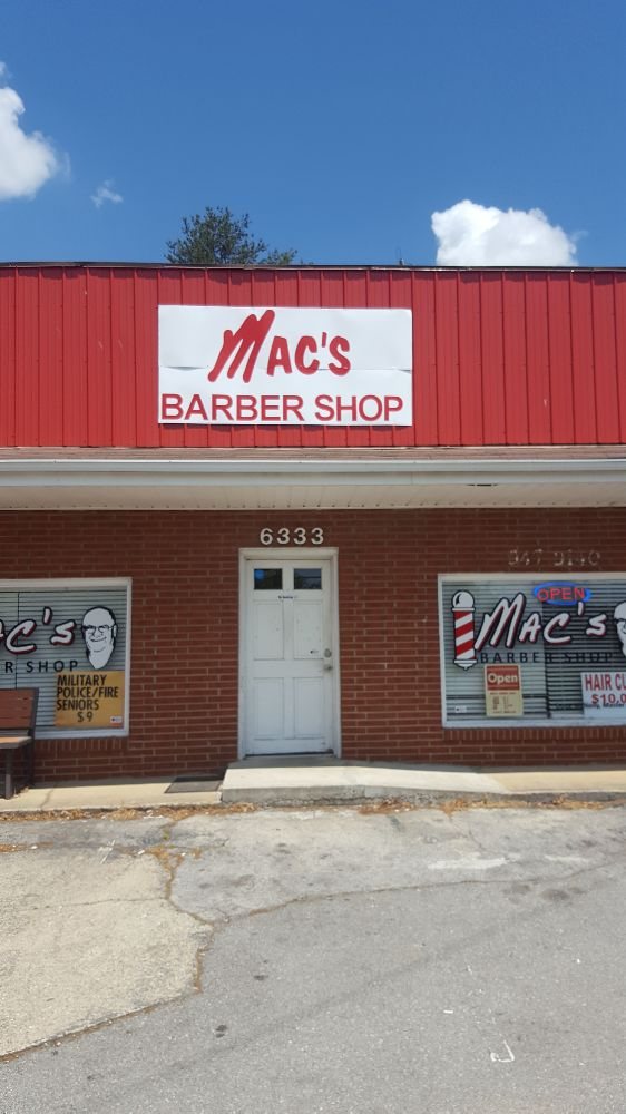 Mac’s Barber Shop Barbers 6333 W Emory Rd, Knoxville, TN Phone