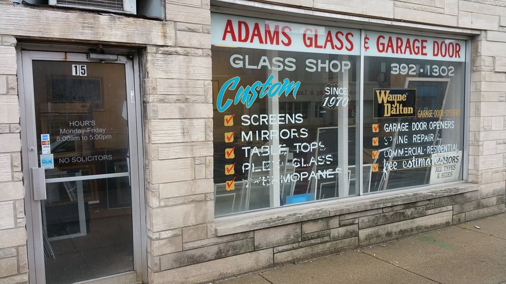 image of business Adams Glass & Garage Doors