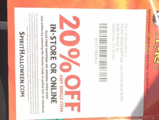 spirit halloween 500 lakewood ctr mall lakewood ca party supplies mapquest