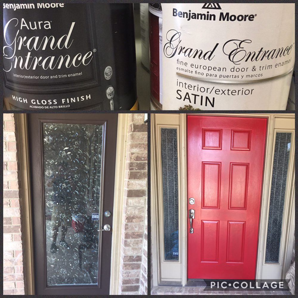 Benjamin Moore Aura Grand Entrance Dutch Tulip And Viennese Cafe