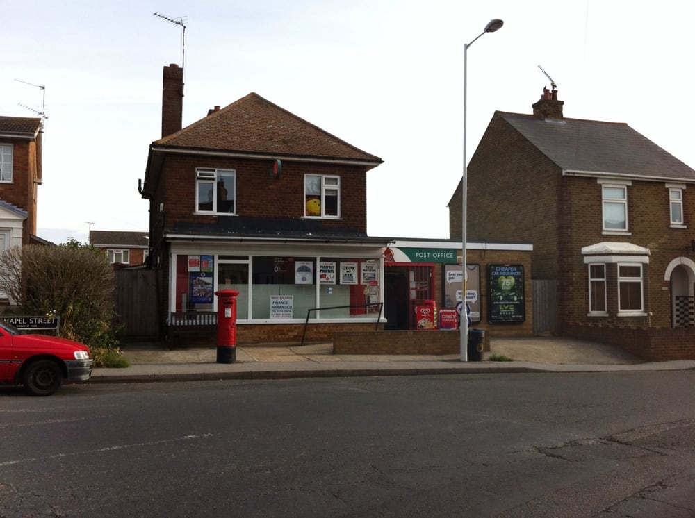 Minster On Sea Post Office Post Offices 4 Chapel Street, Sheerness